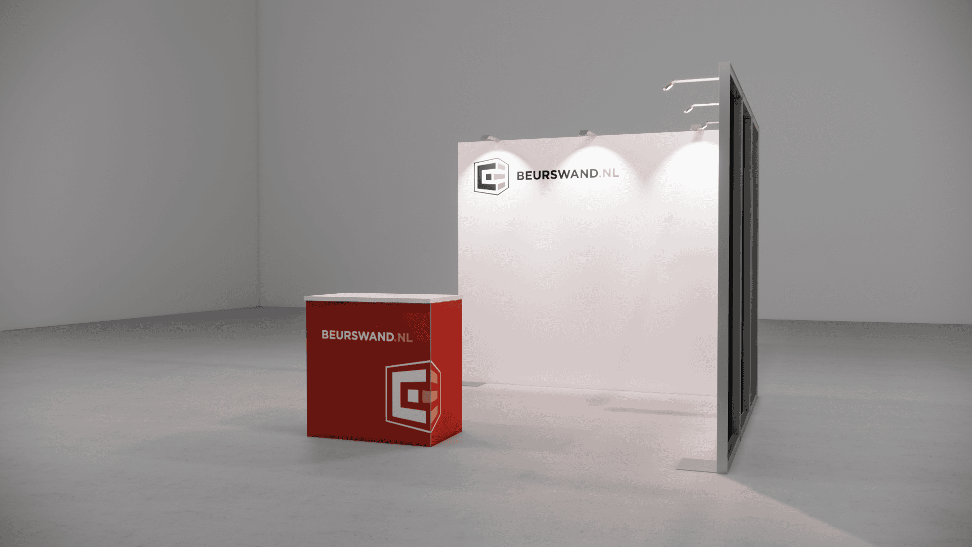Beursstand 3 x 3 meter - Hoekopstelling - Afbeelding 4