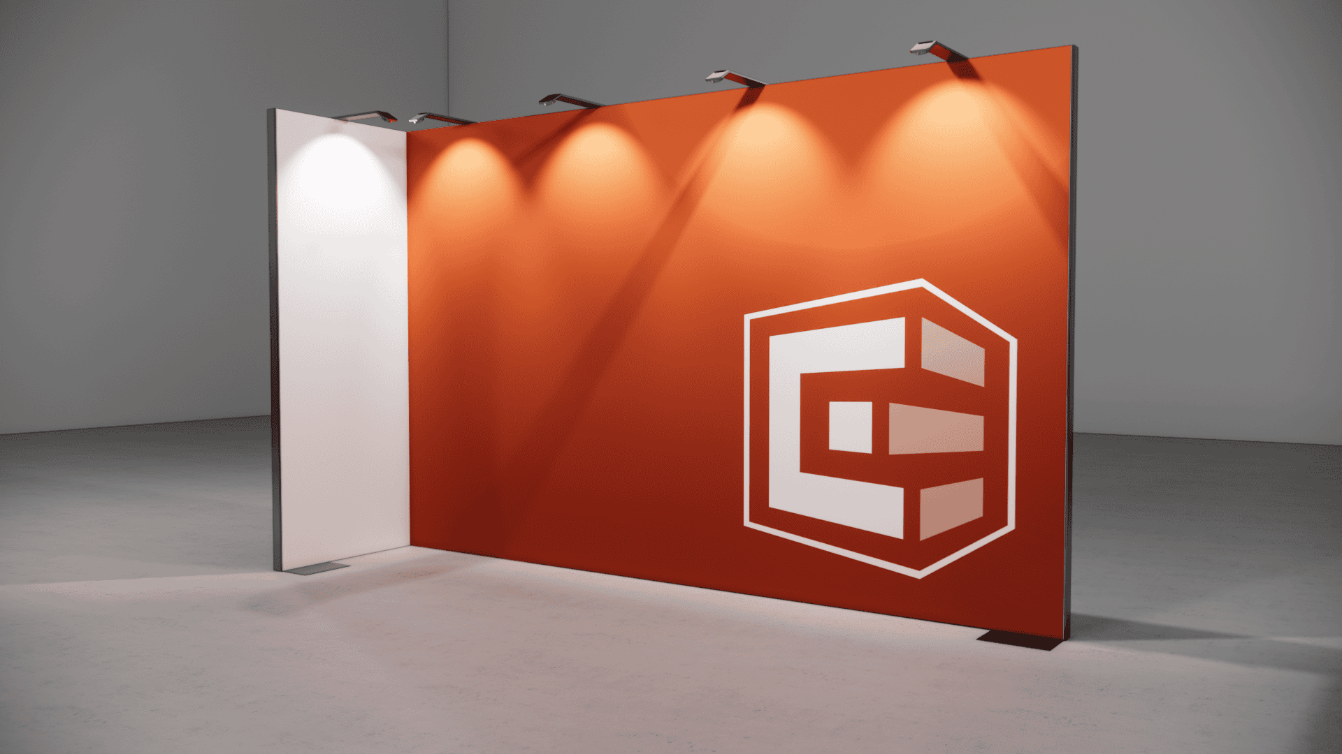 Beursstand 4 x 1 meter - Hoekopstelling - Afbeelding 4