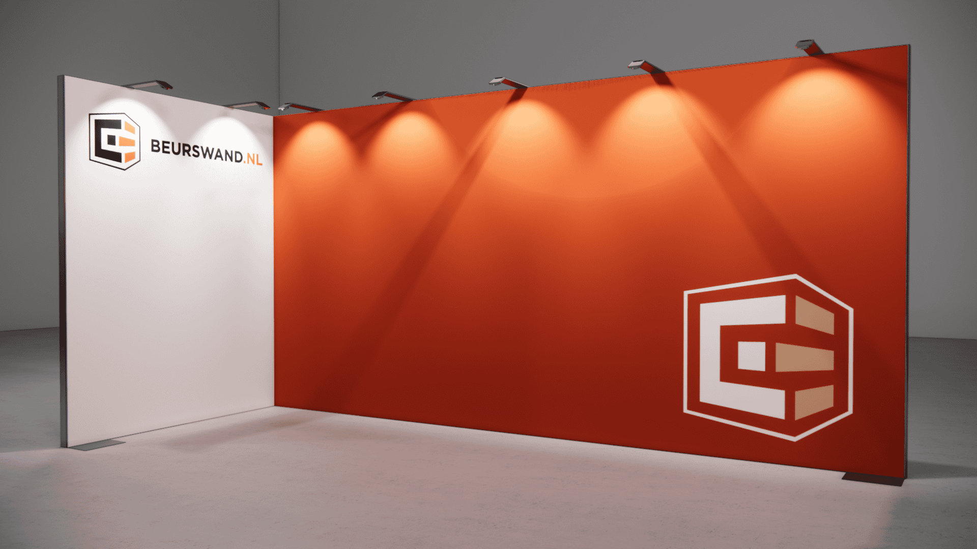 Beursstand 5 x 2 meter - Hoekopstelling - Afbeelding 4