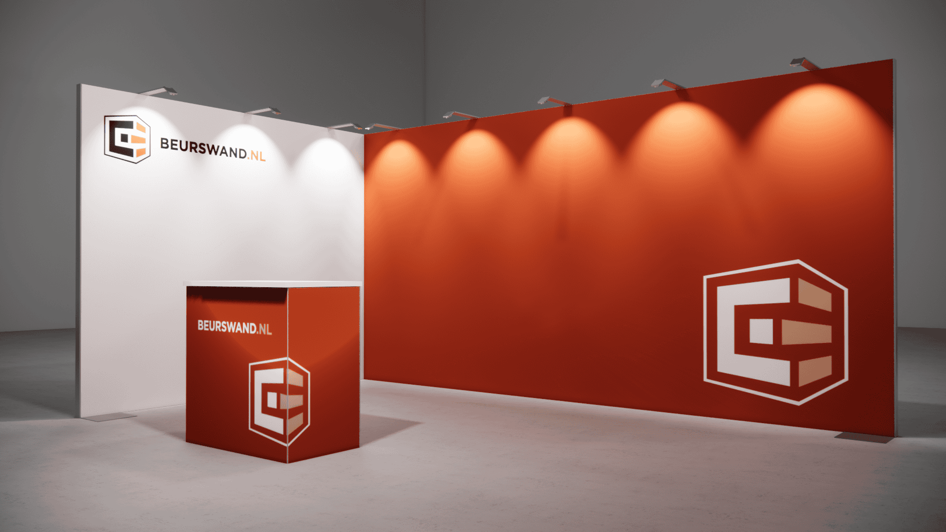 Beursstand 5 x 3 meter - Hoekopstelling - Afbeelding 3