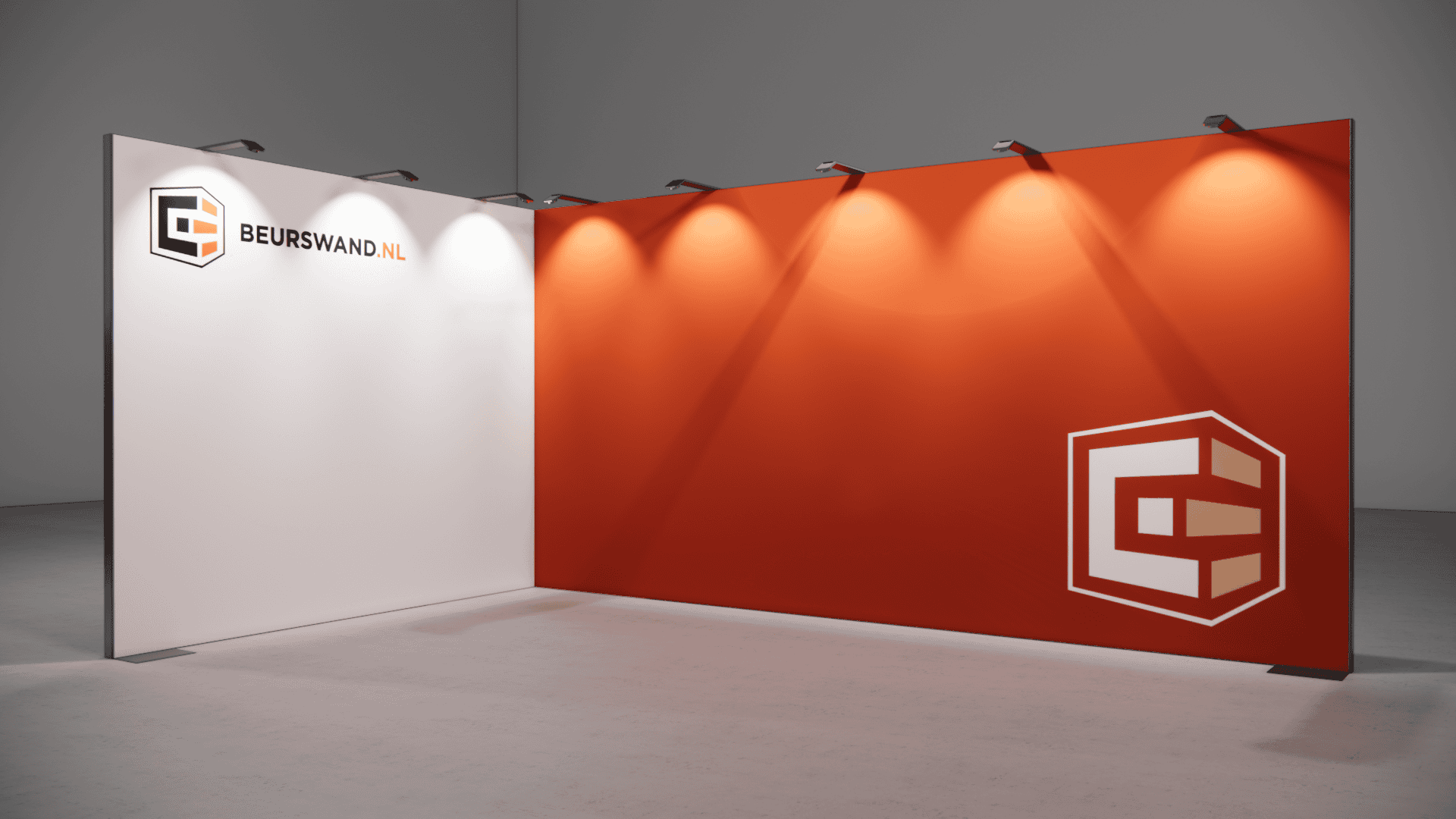 Beursstand 5 x 3 meter - Hoekopstelling - Afbeelding 4