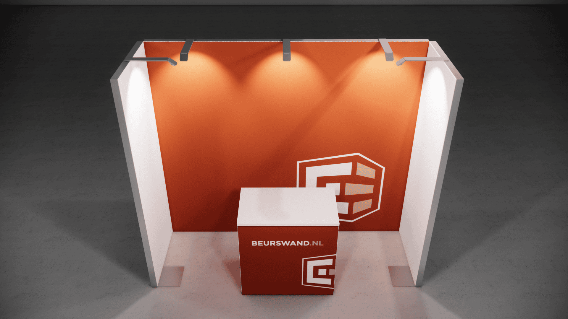 Beursstand 3 x 1 meter - Tussenopstelling - Afbeelding 4