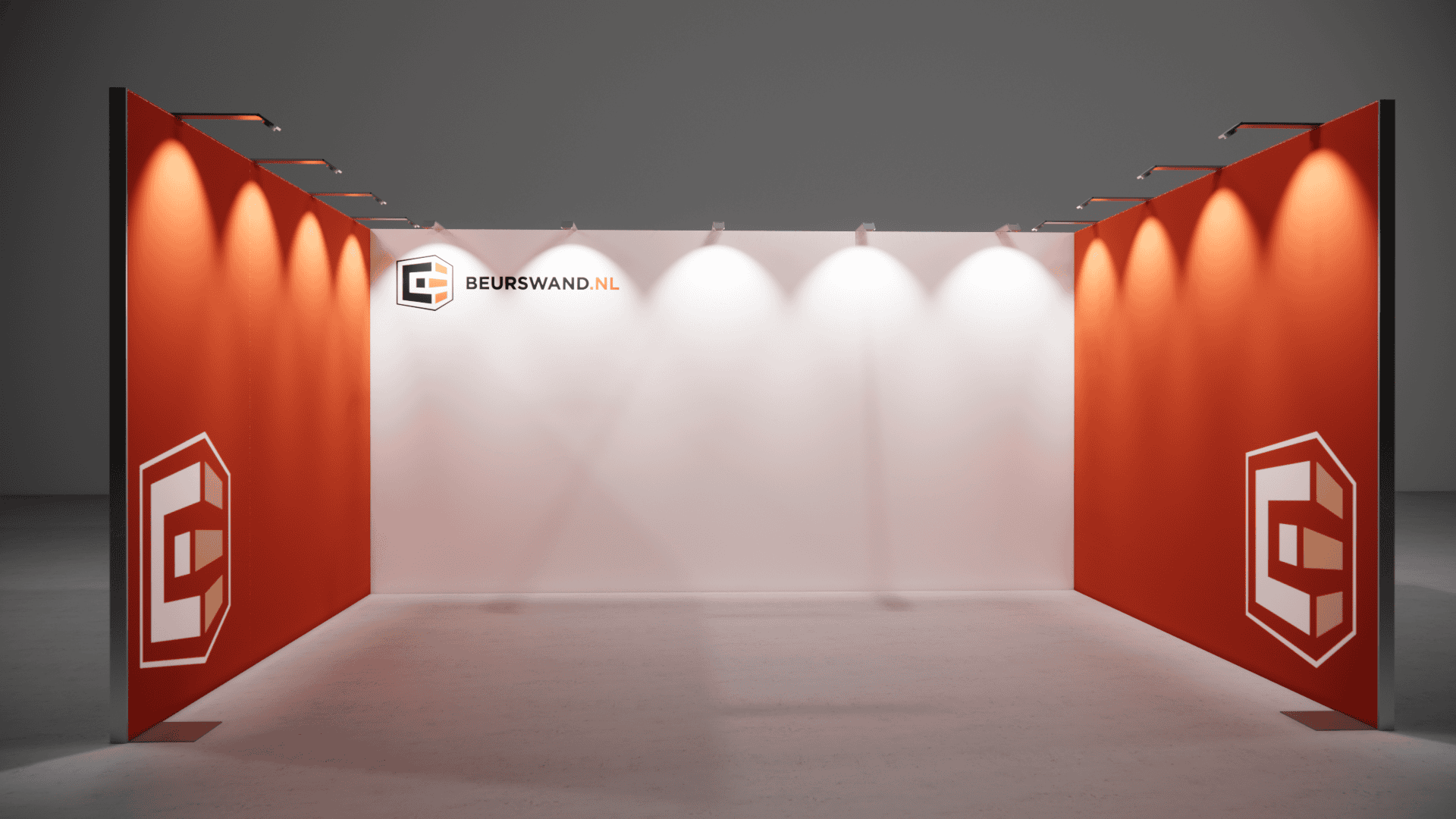 Beursstand 5 x 4 meter - Tussenopstelling - Afbeelding 5