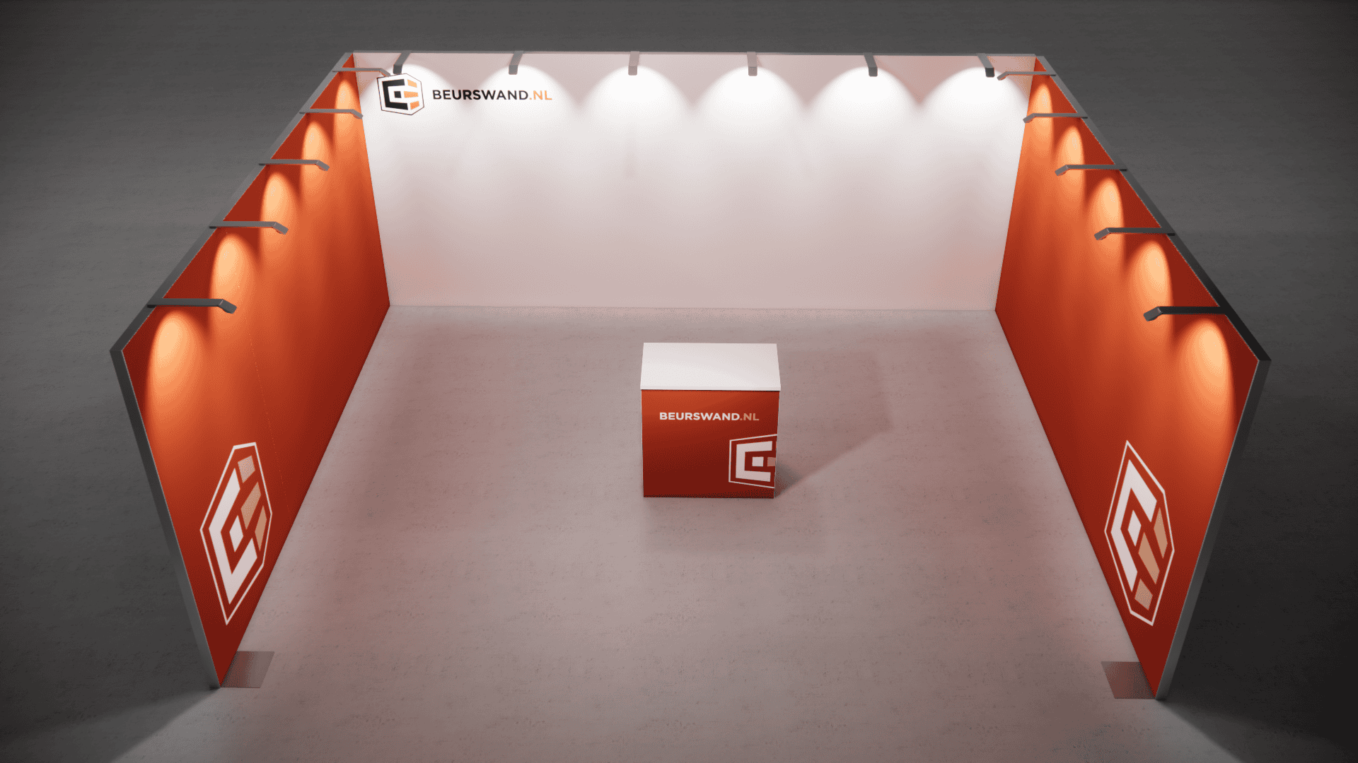 Beursstand 6 x 5 meter - Tussenopstelling - Afbeelding 4